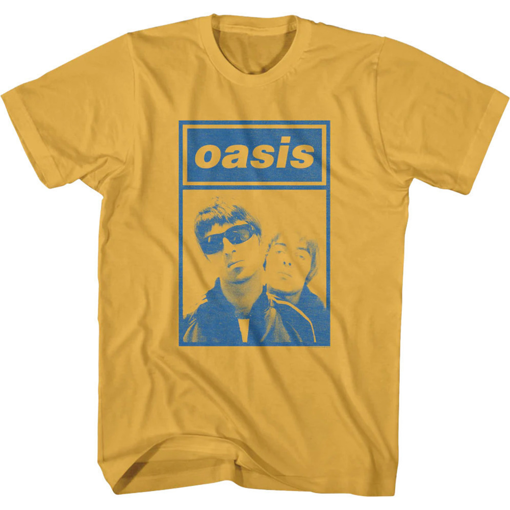 Gallagher Brothers Oasis Retro Rock Fan Unisex Graphic Tee T-Shirt
